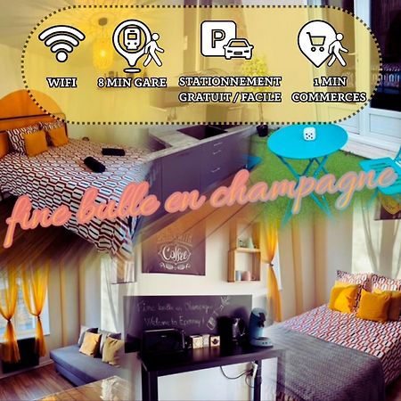 Fine Bulle En Champagne - 1 Chambre - Terrasse エペルネー エクステリア 写真